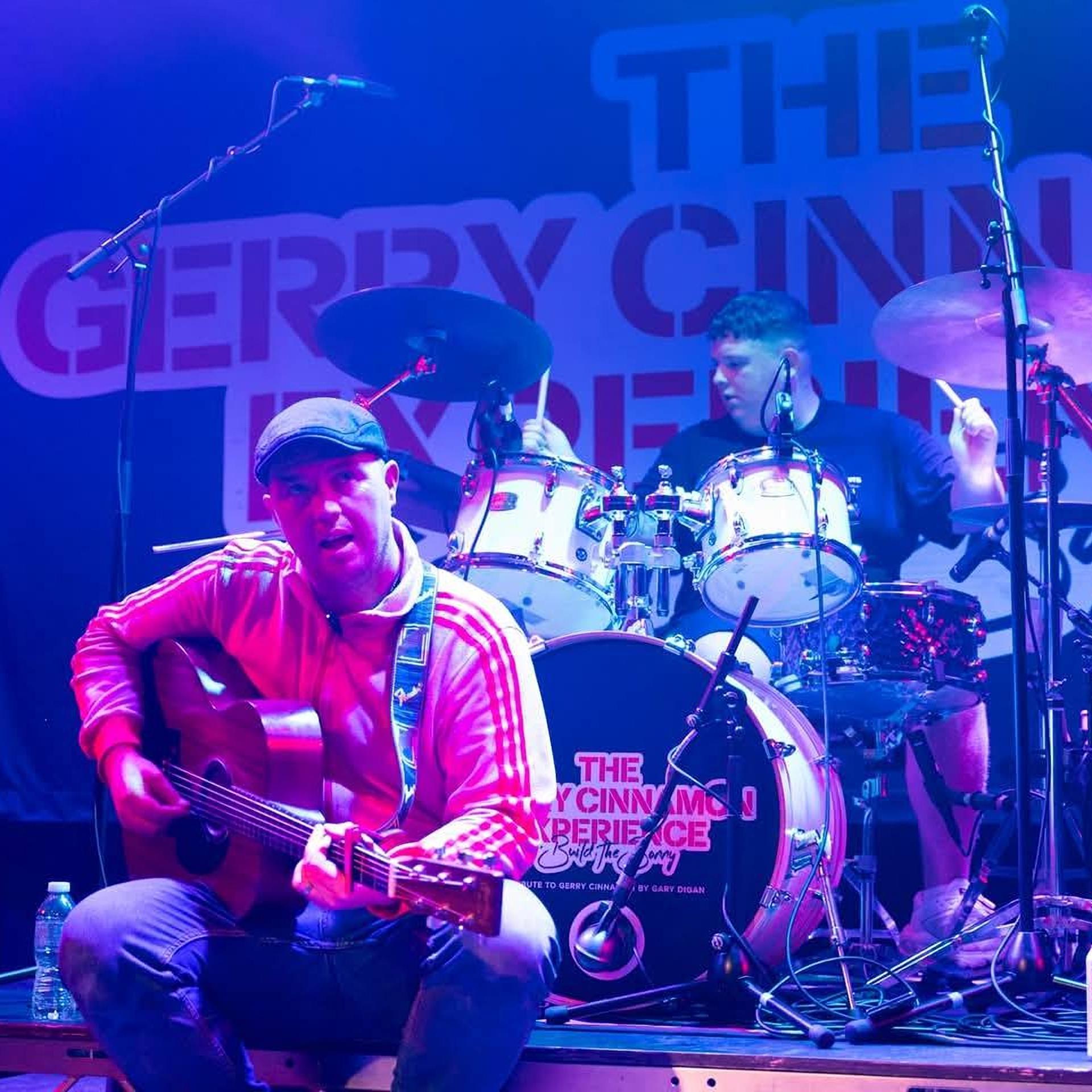 The Gerry Cinna-Man Experience live