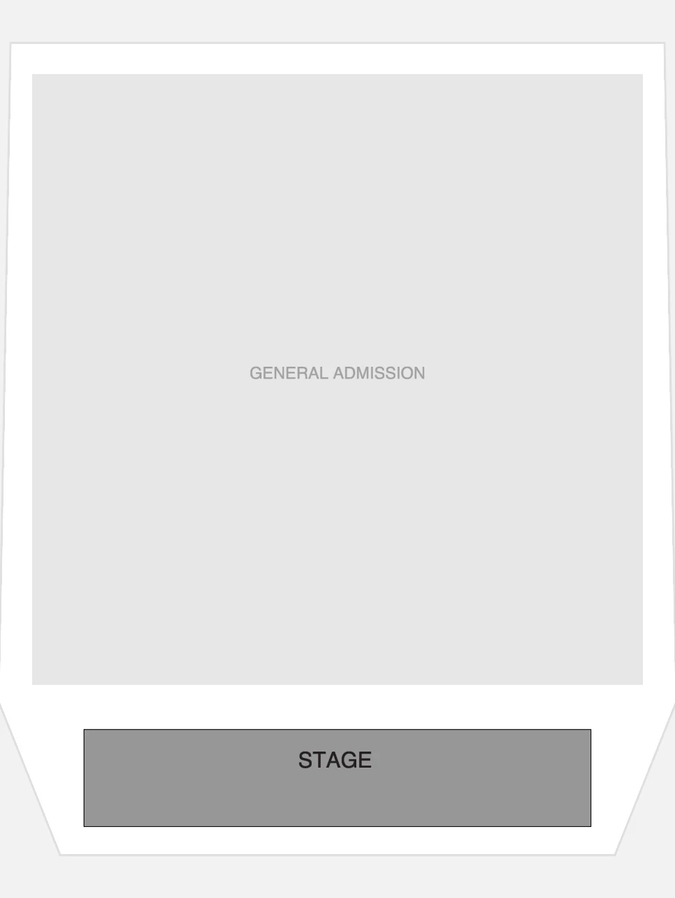 Seating plan: The Orange Room