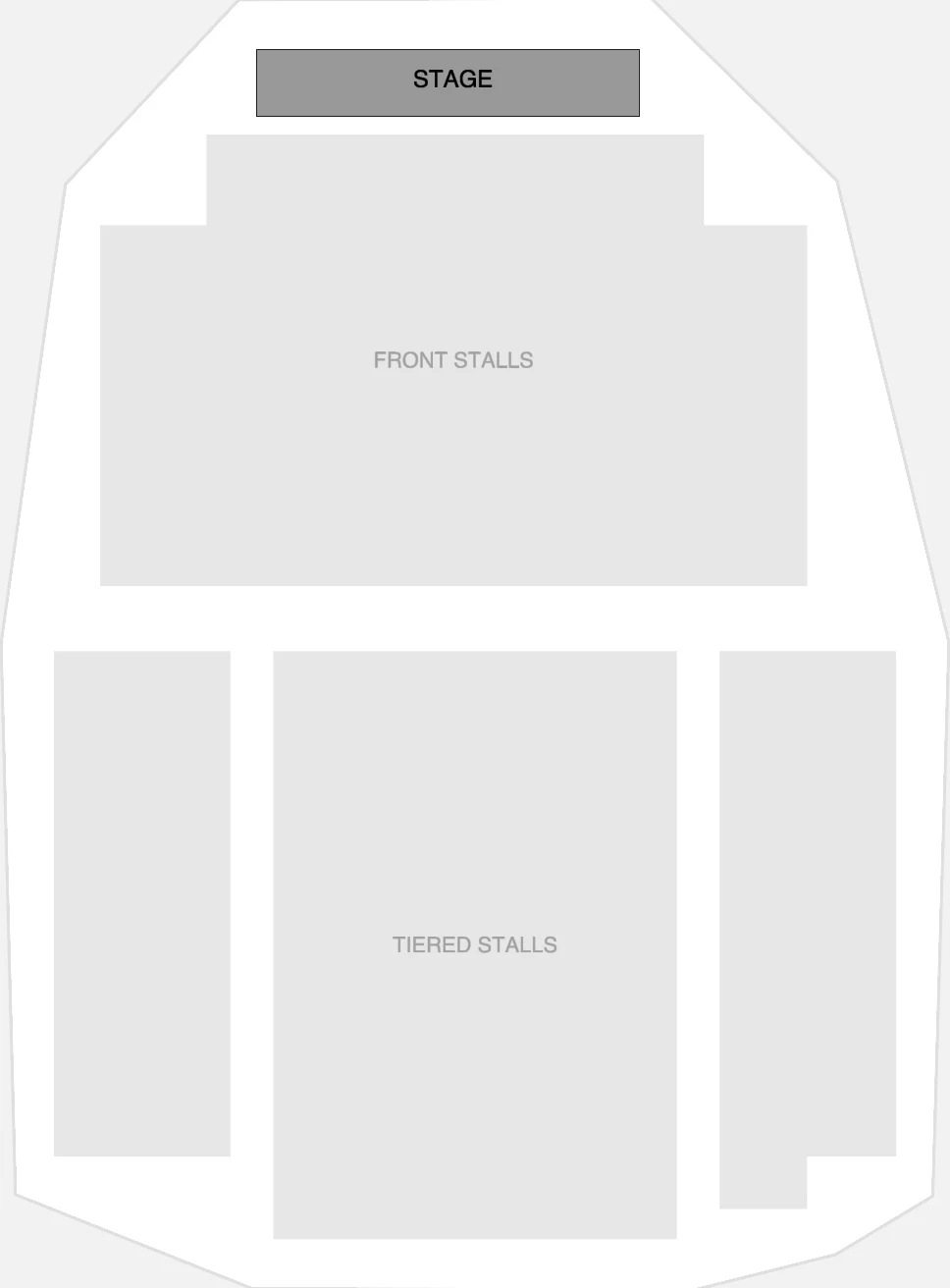 Seating plan: Orchard Theatre