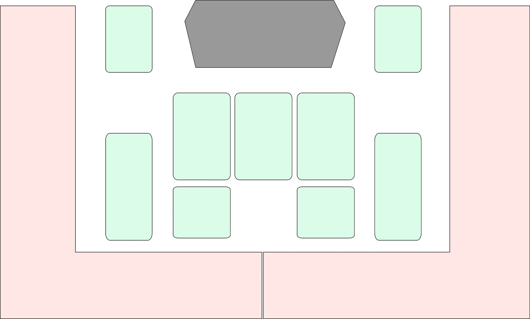 Seating plan: Central Hall Westminster