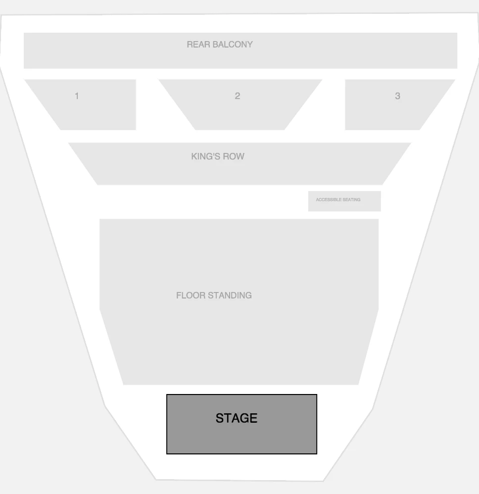 Seating plan: Indigo at The O2