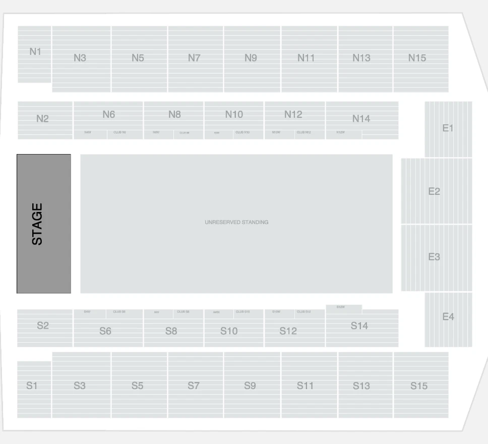 Seating plan: OVO Arena Wembley (formerly The SSE Arena Wembley)