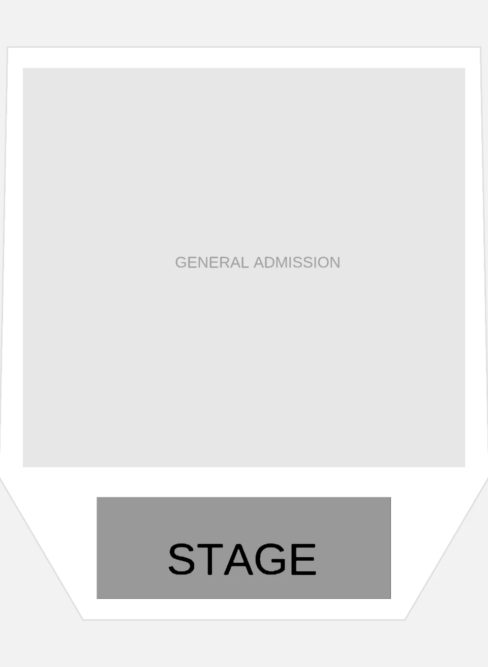 Seating plan: Rough Trade West