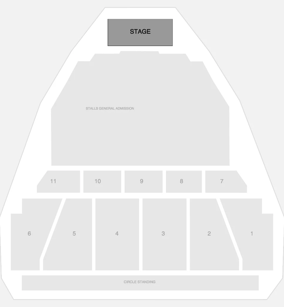 Seating plan: Eventim Apollo