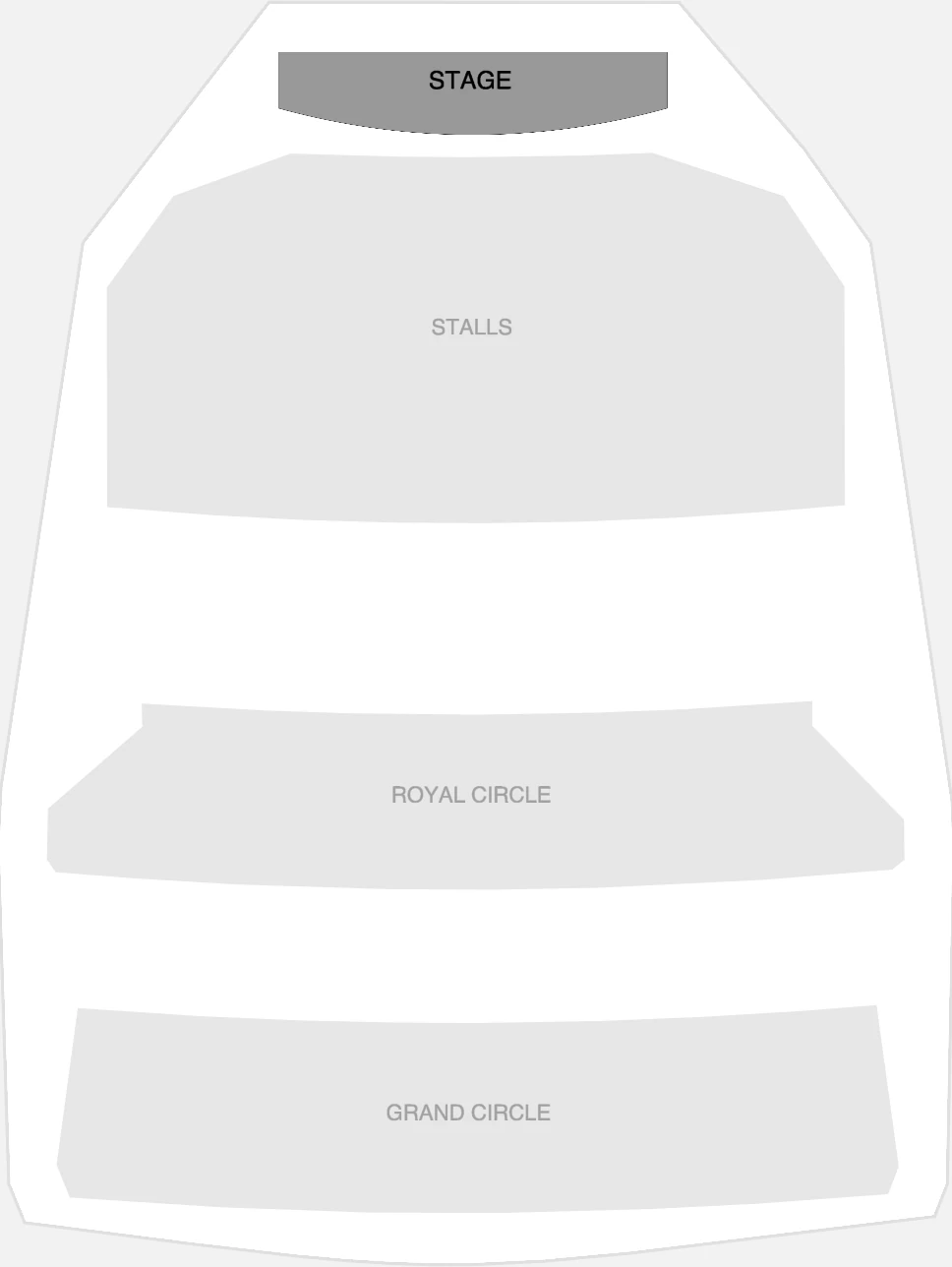 Seating plan: London Palladium