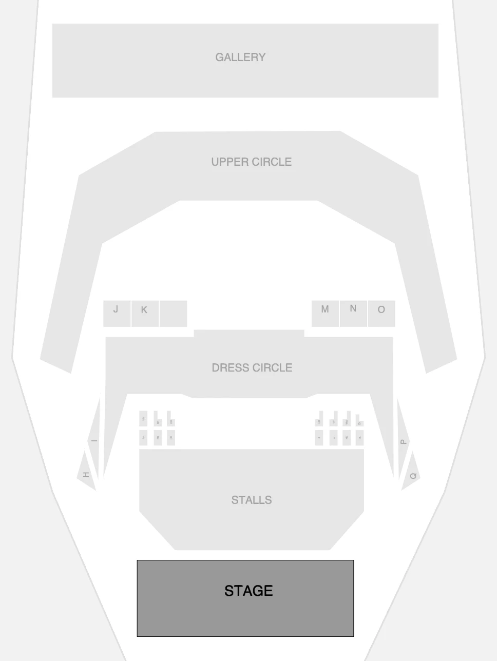 Seating plan: Hackney Empire