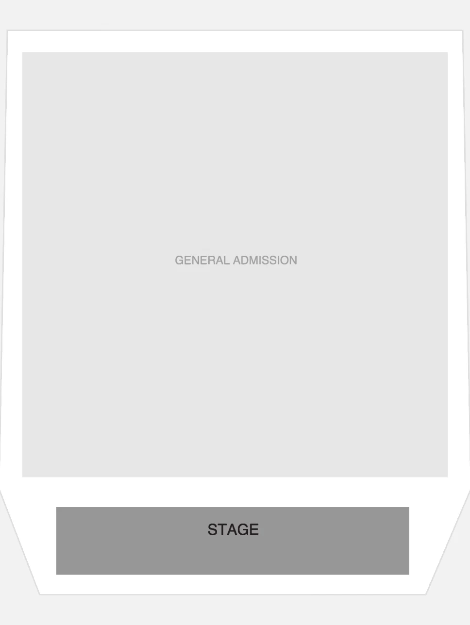 Seating plan: Alexandra Palace - Complex