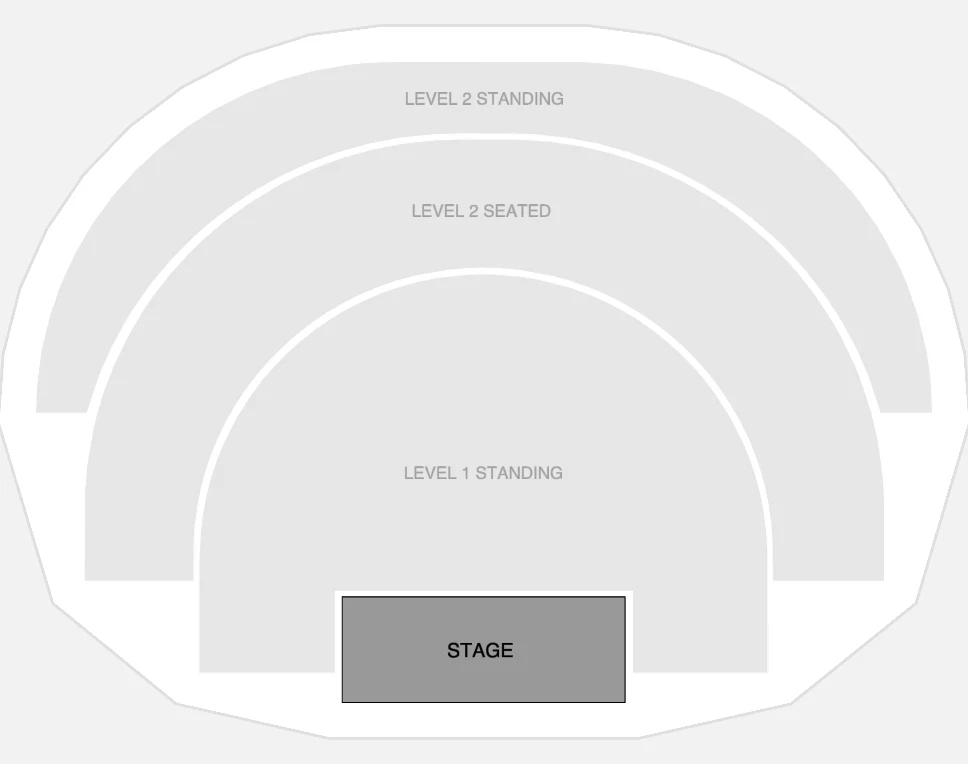 Seating plan: Roundhouse