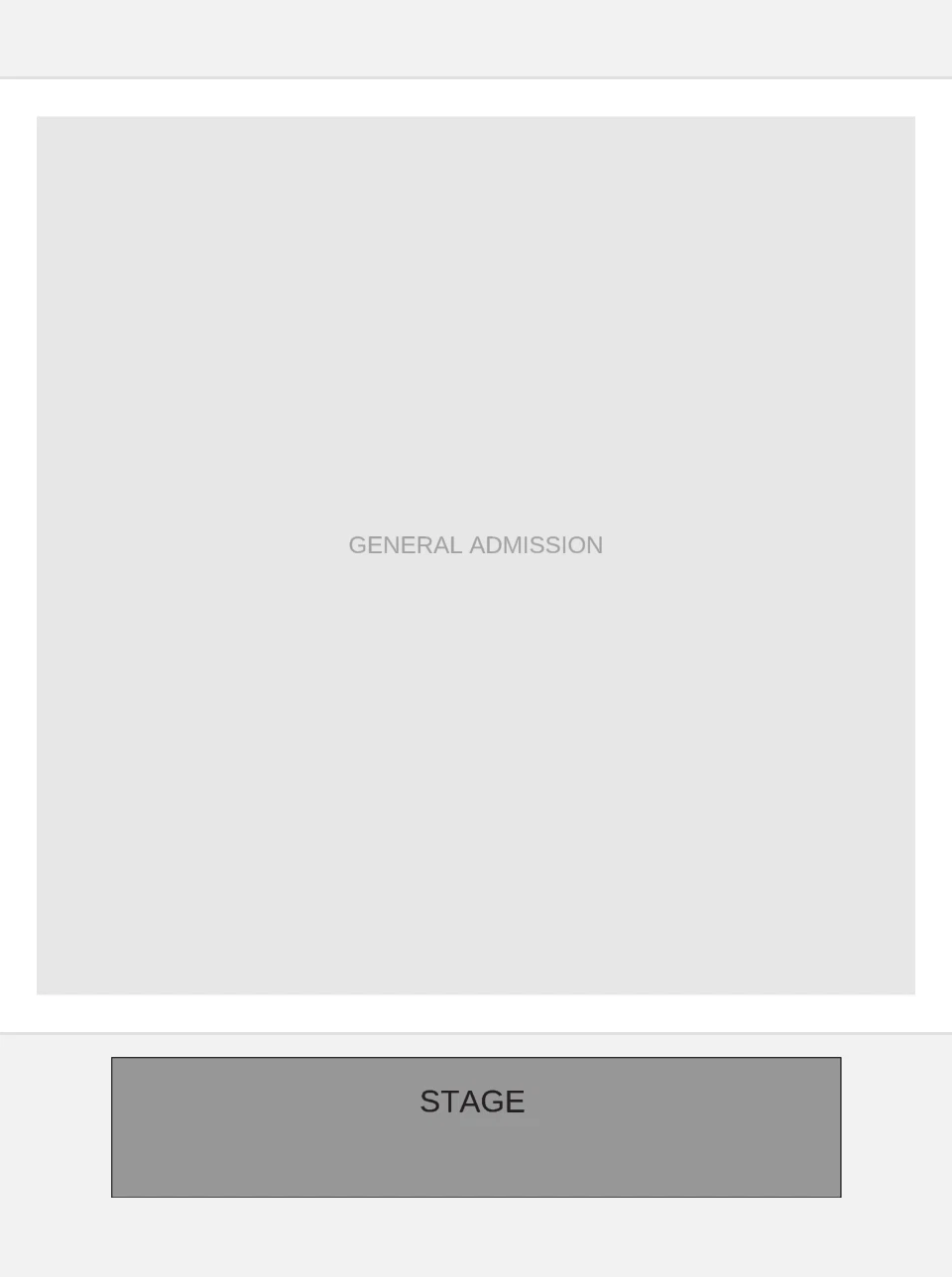 Seating plan: Apple Music Hall