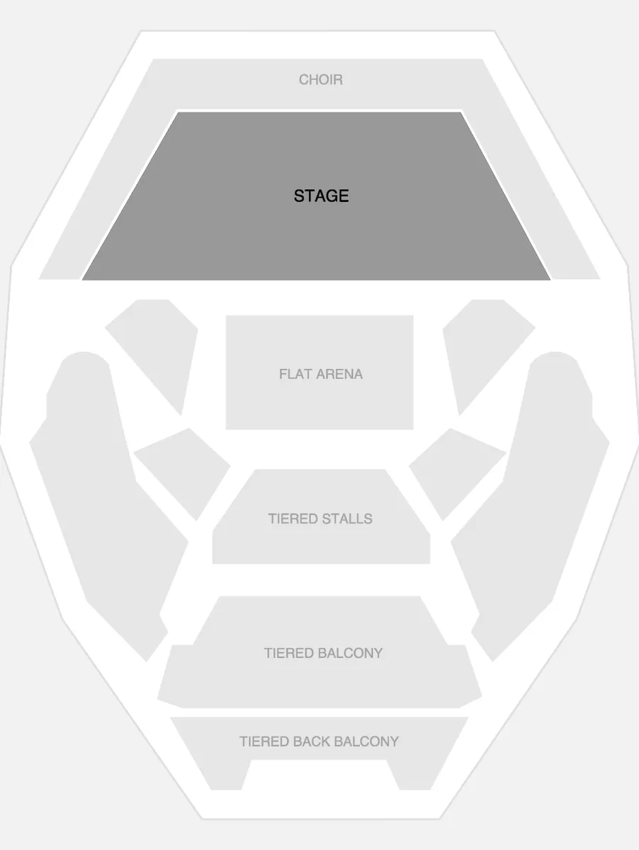 Seating plan: Hexagon Reading