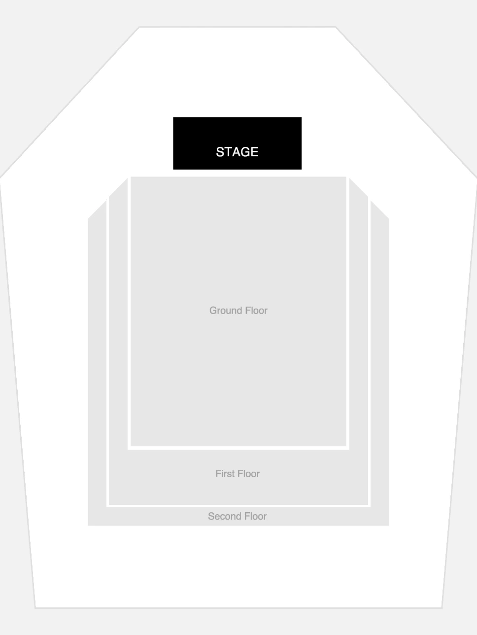 Seating plan: Hoxton Hall