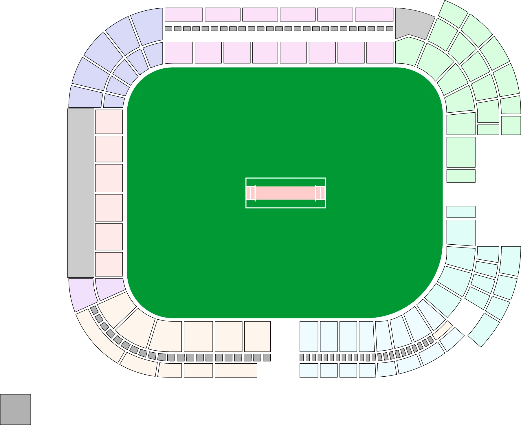 Seating plan: Lord's