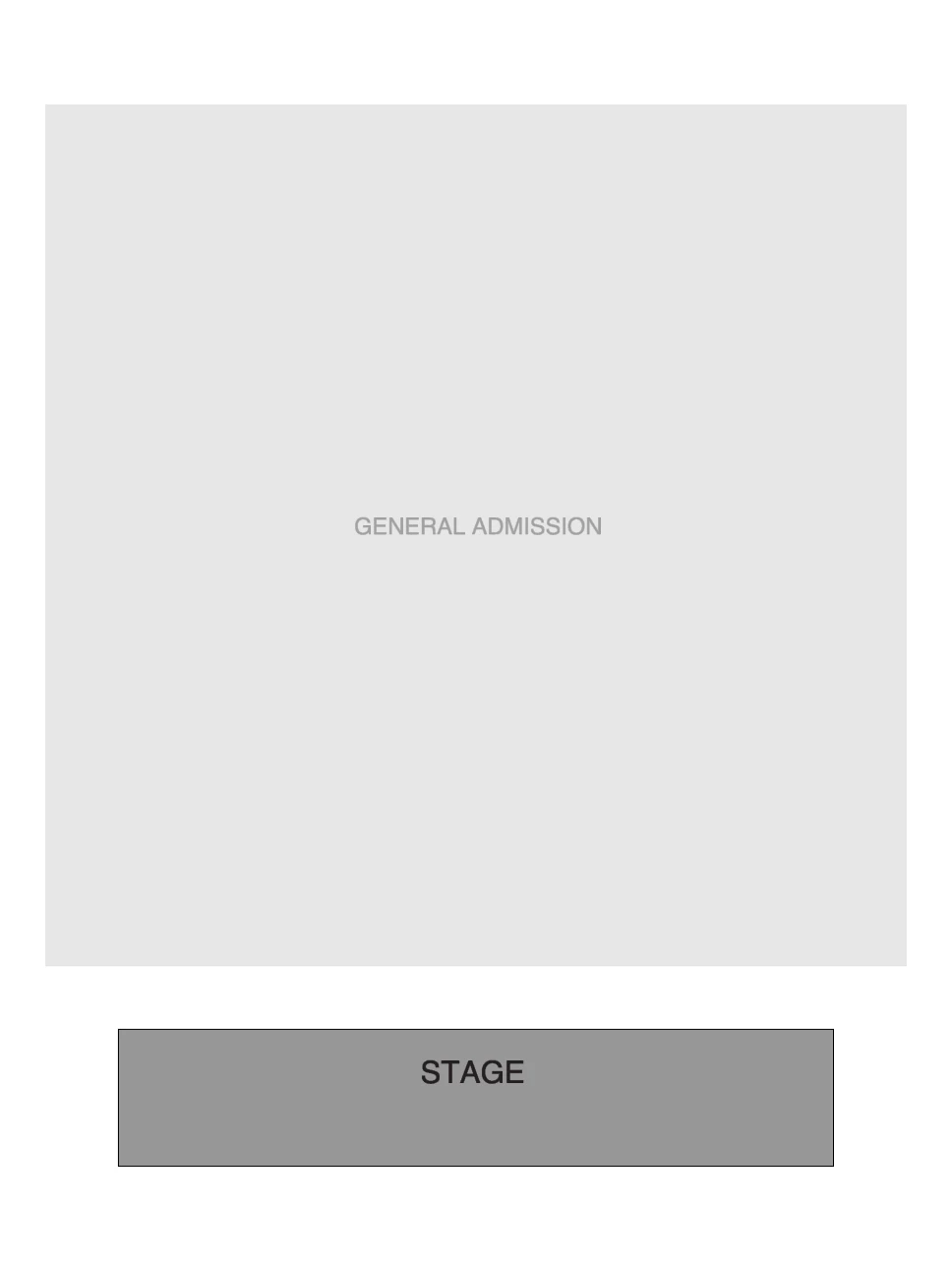 Seating plan: Dorking Halls