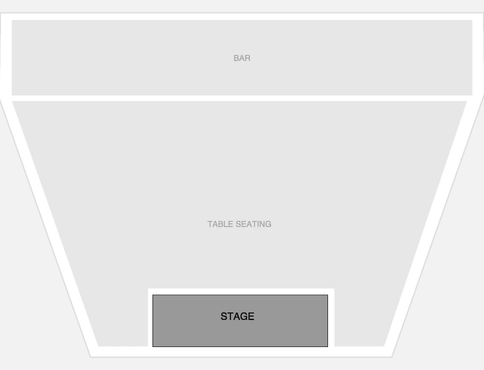 Seating plan: Blue Note London