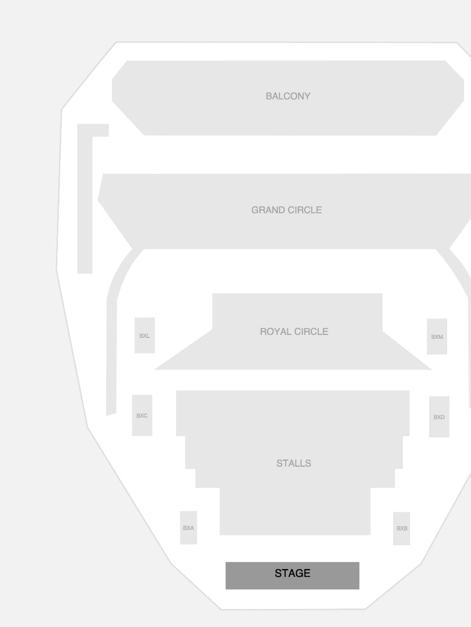 Seating plan: Noel Coward Theatre