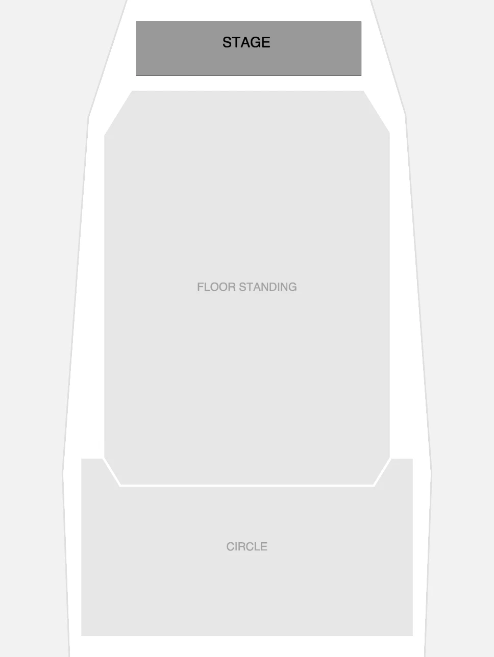 Seating plan: Watford Colosseum