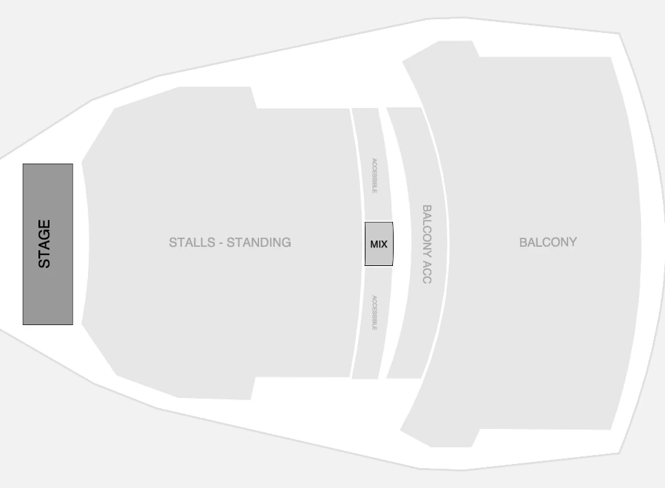 Seating plan: O2 Forum Kentish Town