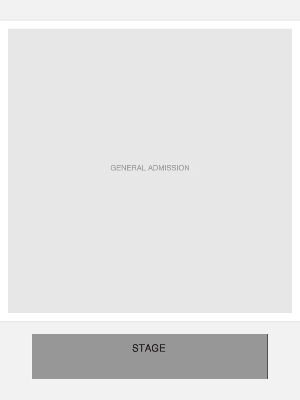 Seating plan: Gaffe
