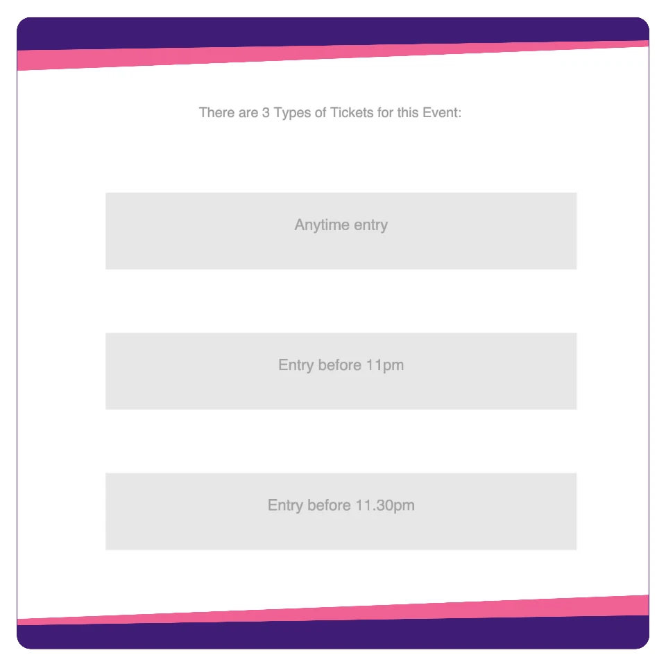 Seating plan: Phonox