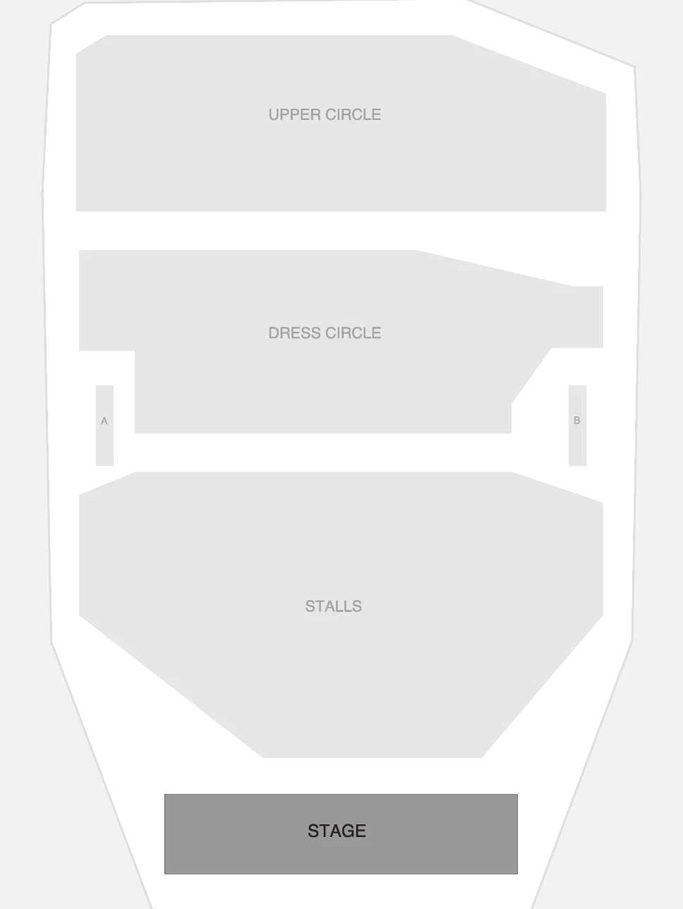 Seating plan: New Wimbledon Theatre