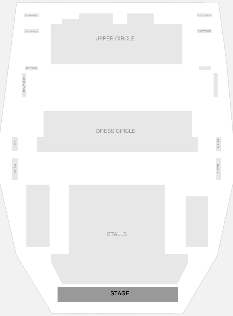 Seating plan: Richmond Theatre
