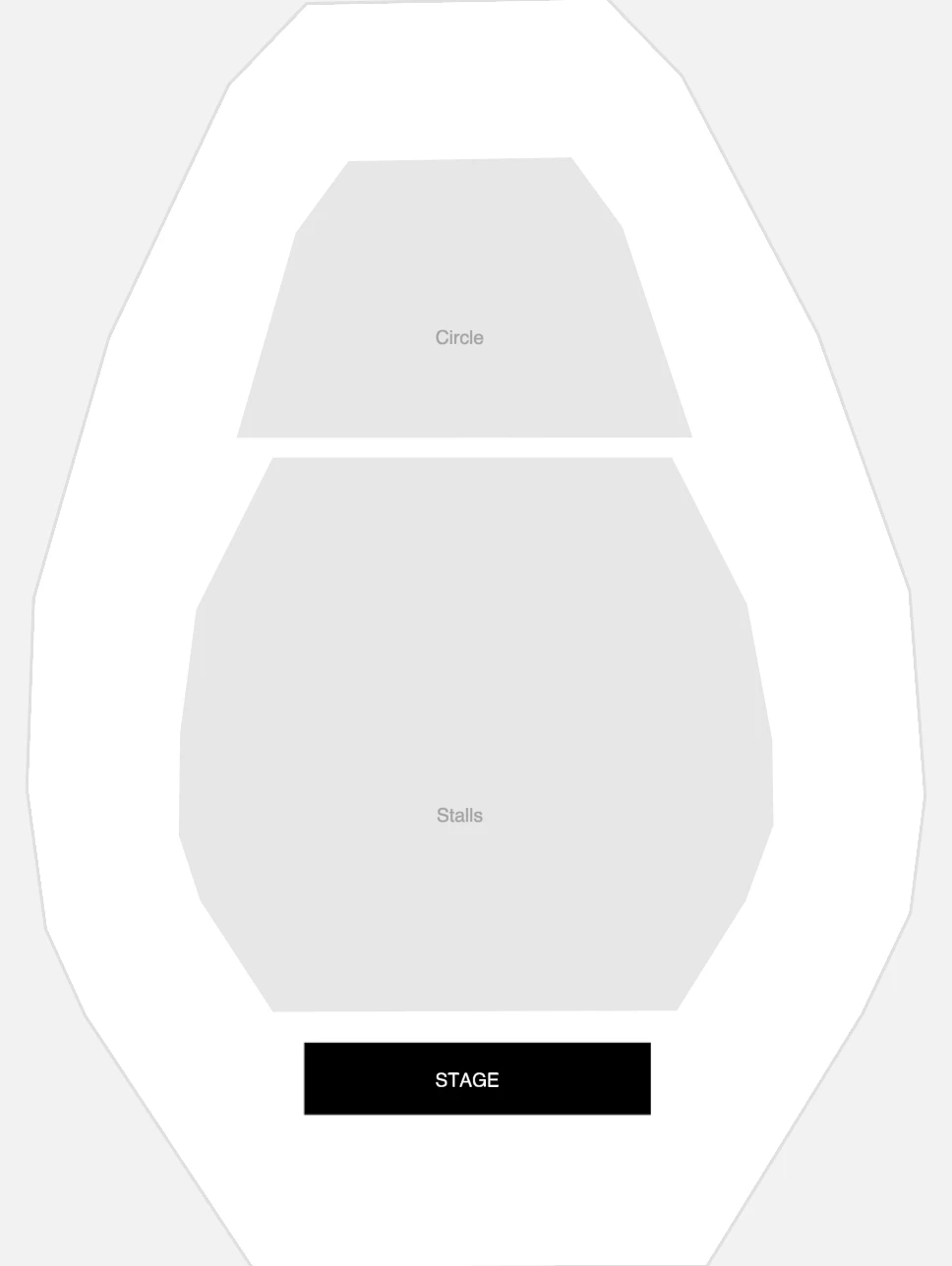 Seating plan: Churchill Theatre