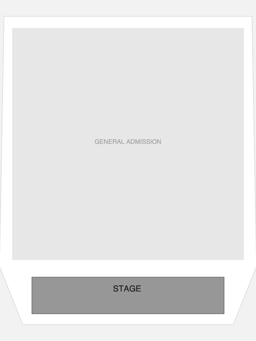 Seating plan: O2 Academy 2 Islington