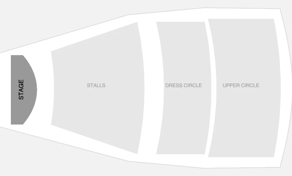 Seating plan: Cambridge Theatre