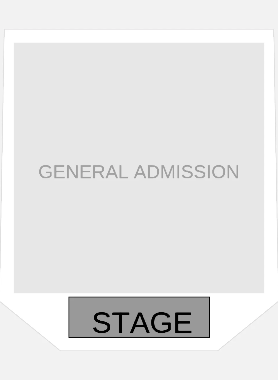 Seating plan: Brixton Jamm