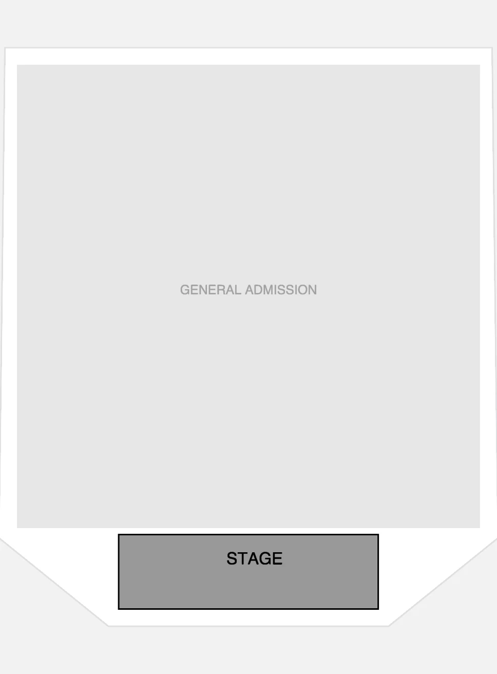 Seating plan: Hootananny Brixton