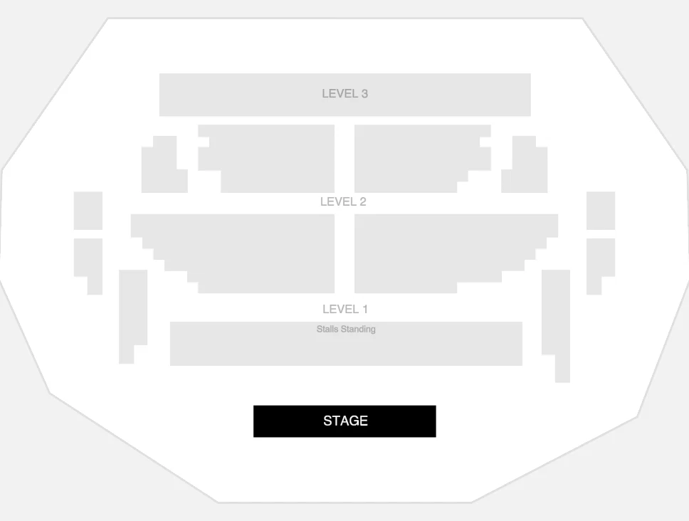 Seating plan: O2 Shepherds Bush Empire