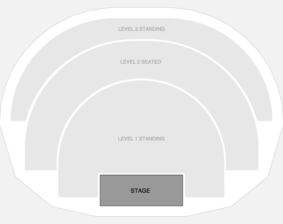 Seating plan: Roundhouse