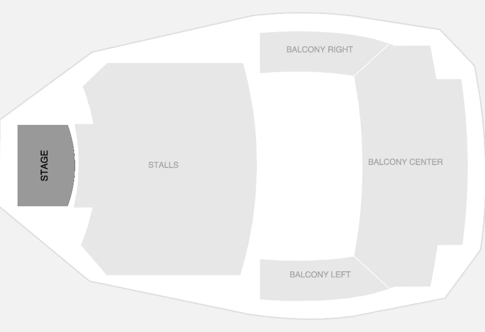 Seating plan: Central Theatre