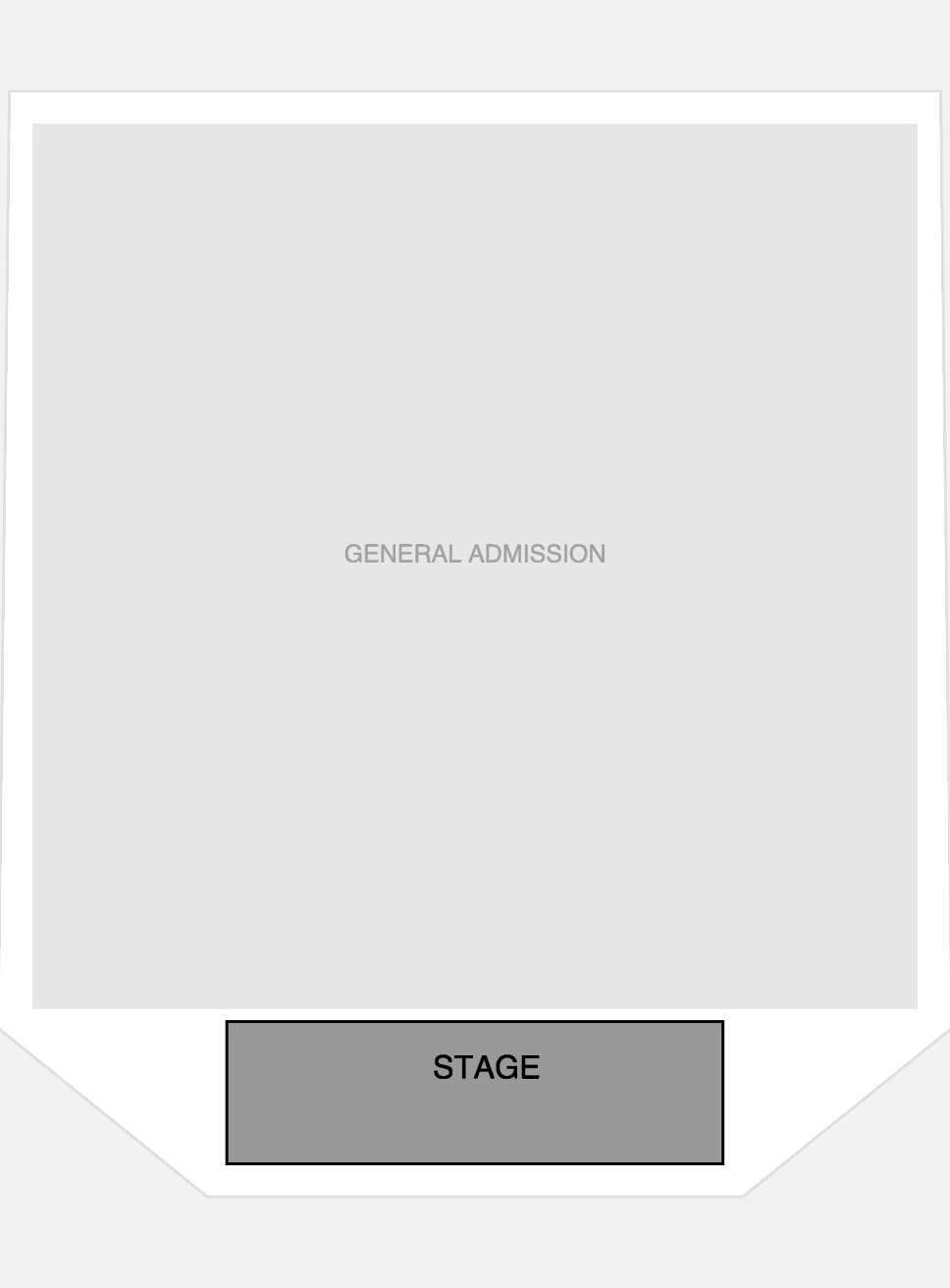 Seating plan: Hootananny Brixton