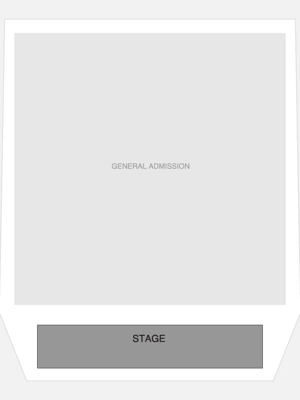 Seating plan: Islington Assembly Hall