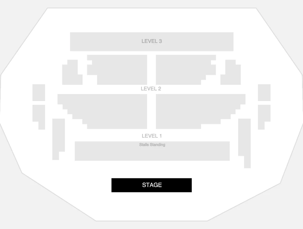 Seating plan: O2 Shepherds Bush Empire