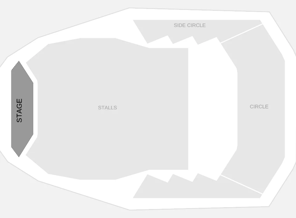 Seating plan: BEAM (formerly Hertford Theatre)