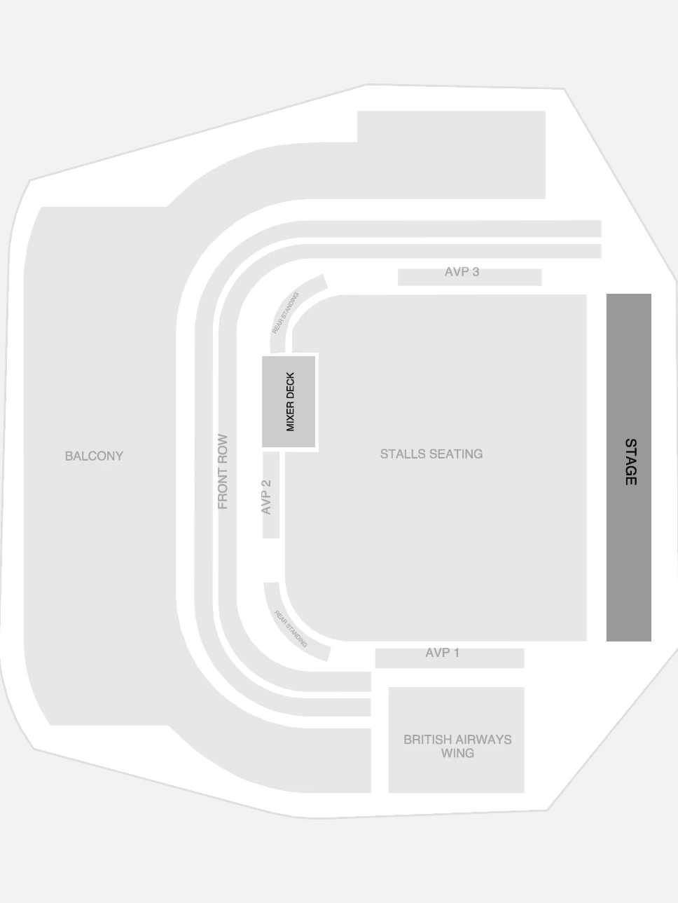 Seating plan: British Airways ARC
