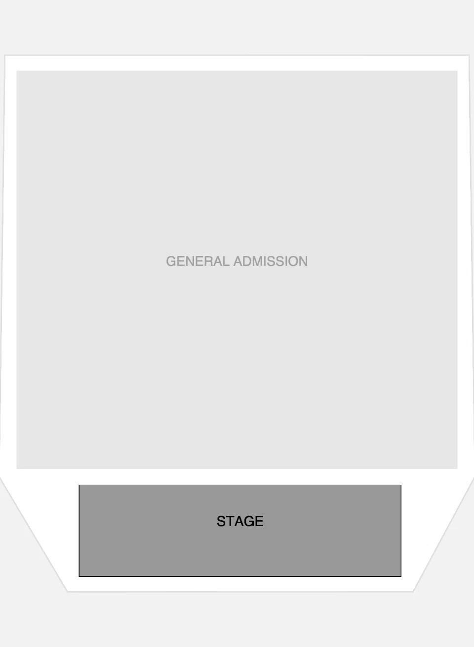 Seating plan: Basing House of Shoreditch