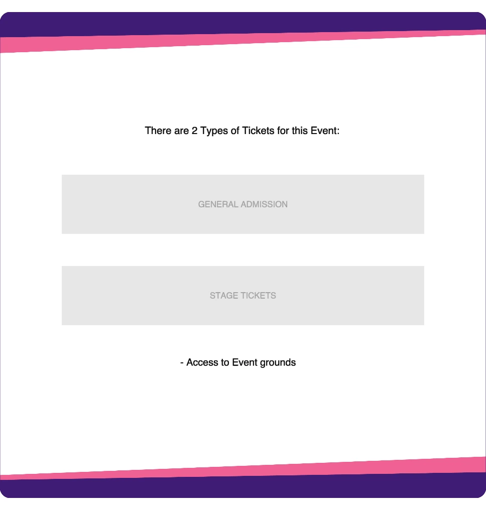 Seating plan: Ironworks