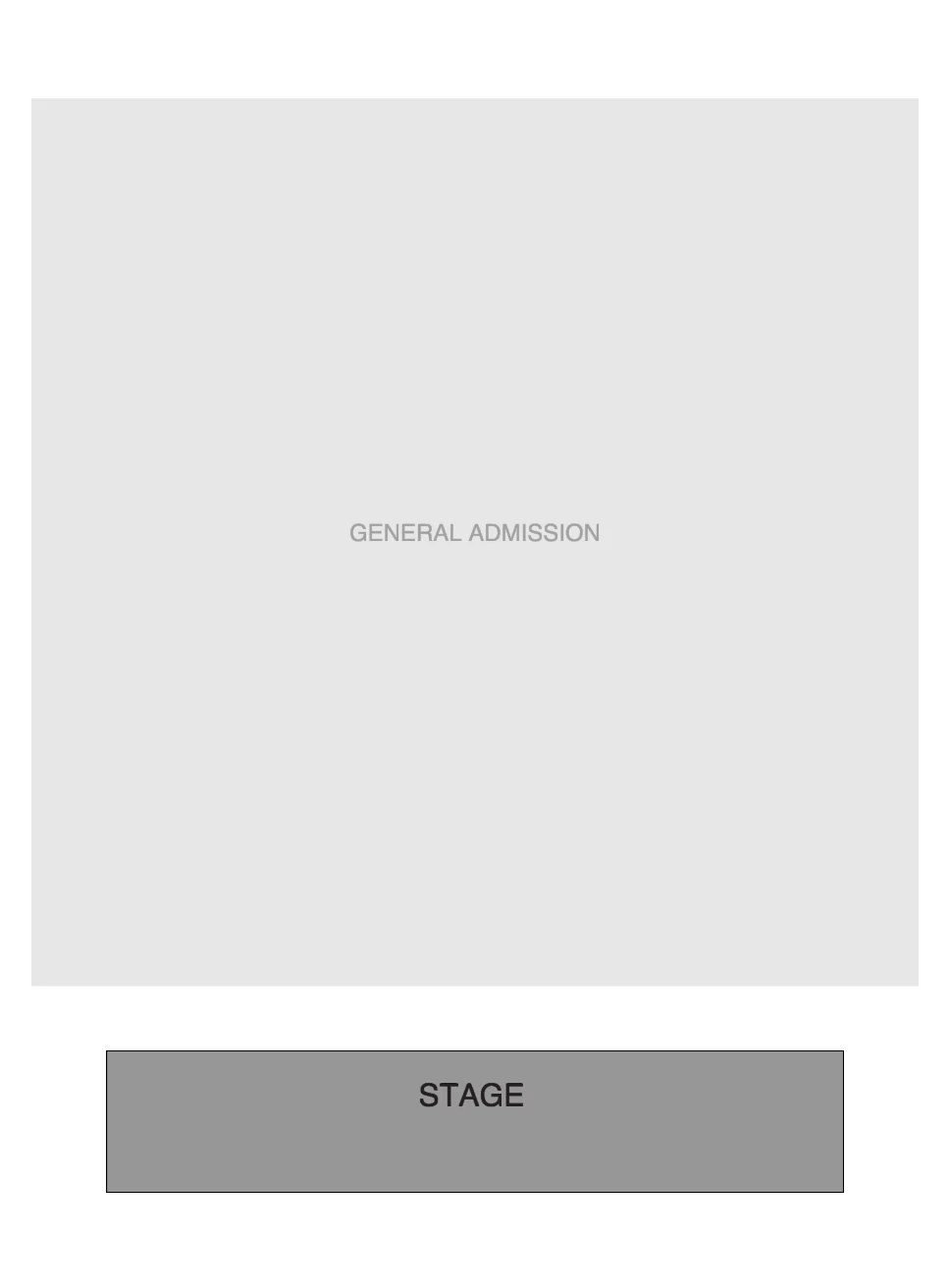 Seating plan: Rough Trade Denmark Street