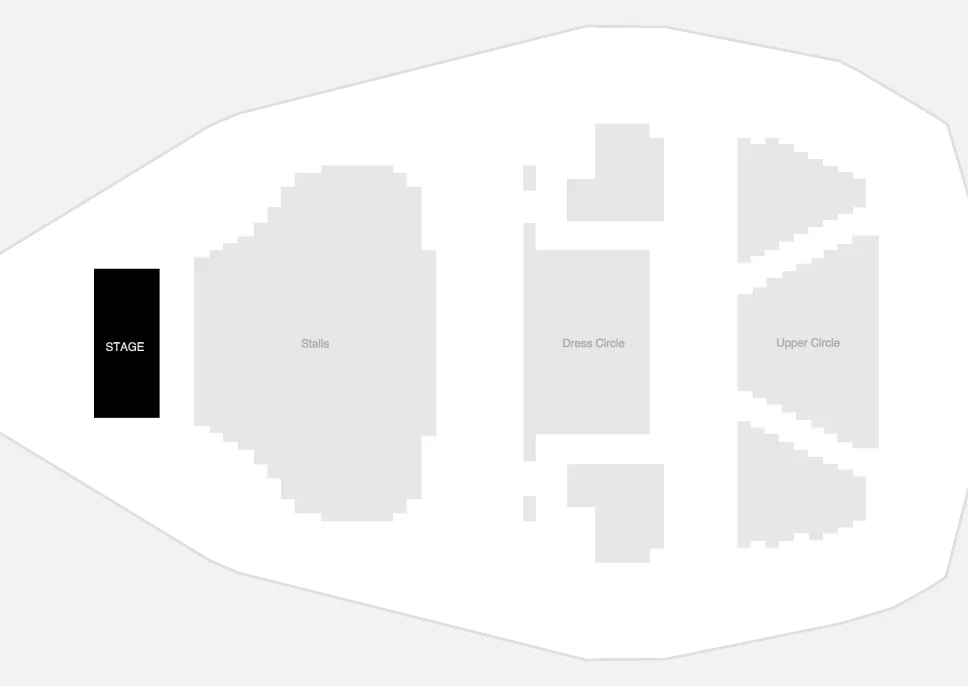 Seating plan: Playhouse Theatre London - Complex